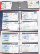 A large collection of RAF signed covers in nineteen volumes and a book (in excess of 860), including