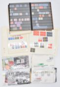 A mint and used accumulation of GB, Commonwealth and world stamps, first day covers, presentation