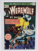 Werewolf By Night issue #33, 2nd appearance of Moon Knight, key Marvel bronze age book, Sep 1975
