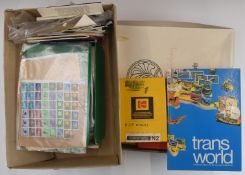 A quantity of GB and world stamps in albums, boxes, loose etc
