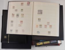 A large mint and used GB and world stamps collection in albums, stockbooks, folders and loose,