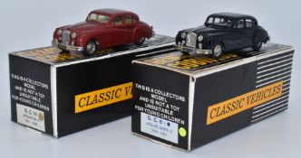 Two Gems & Cobwebs 1:43 scale diecast model cars Jaguar MK. IX 1958-1961 GC6 and Jaguar MK. X 1961-