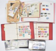 Stamford album of mint and used GB stamps QV to QEII, sundry albums and stockbooks, presentation