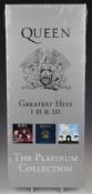 Queen - Greatest Hits, 1, 2 & 3 (The Platinum Collection) CD box set, still sealed