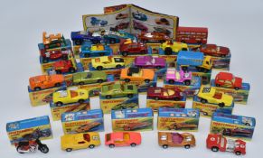 Twenty-eight Matchbox Superfast diecast model vehicles 1, 2, 4, 5, 6, 7, 9, 11, 12, 15, 17, 18,