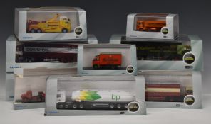 Ten Oxford Haulage 1:76 scale diecast model vehicles, all in original display boxes.