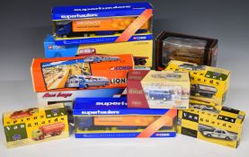Thirteen Corgi, Vanguards, Joal and similar diecast model vehicles including Fishbowl Lionel City