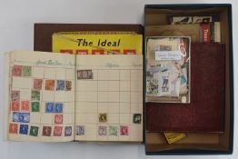 GB and world stamps loose and in envelopes, an album of first day covers c1965-71 including