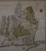 John Cary 18thC map of Monmouthshire, 46 x 42cm