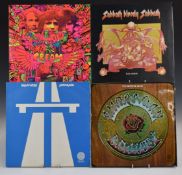 Approximately 90 albums including Yes, Focus, Bad Company, Hawkwind, Tangerine Dream, Camel, David