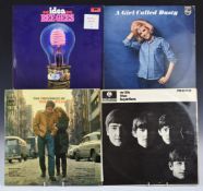 Approximately 30 albums including The Beatles, The Rolling Stones, Dusty Springfield, Chuck Berry,