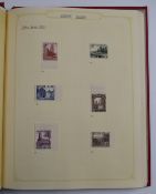 Norfolk Island stamp album including mint and used issues from 1947 to modern