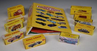 Ten The Classic Dinky Toys Collection diecast model vehicles including Aston Martin DB3 Sports