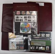 An accumulation of mint GB presentation packs and year packs in five folders and loose, very high