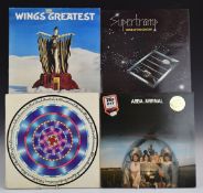 Twelve albums including 10CC, Supertramp, Curved Air, Wings, Abba, Osibisa etc