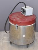 Sure Fire Kilns pottery kiln no85 SF.75010, Type TSF.HT, 240 volts, 12.5 amps, 3kw with attached