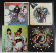 Approximately 100 albums including Genesis, Bee Gees, Queen, The Beatles, ELP, The Moody Blues,