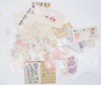 Collection of GB and world stamps in bags, small stockbooks including mint Serbia, Bohemia etc