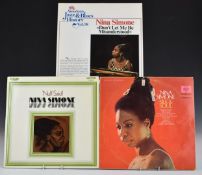 Nina Simone - Silk & Soul (LSP3837) 'Nuff Said (LSP 4065) and Don't Let Me Be Misunderstood (B2598).