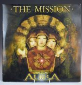The Mission - Aura (PGND002), records, cover and insert appear at least VG