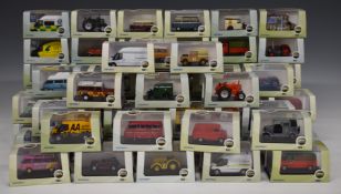 Seventy-five Oxford Commercials 1:76 scale diecast model vehicles, all in original display boxes.