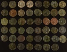 Imperial Roman coinage, AD 350 to collapse of the empire, Valentinian I, 46 coins including 3 silver