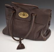 Mulberry Bayswater ladies bag in chocolate brown