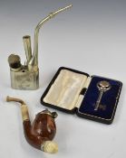 Randwick (Stroud, Gloucestershire) possibly Scouting interest hallmarked silver presentation key