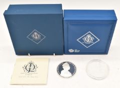 Royal Mint The Queen's Diamond Jubilee limited edition 1148/1952 UK silver 5oz coin, in case and