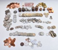 A collection of UK coinage Queen Victoria onwards, includes modern crowns,  small silver and