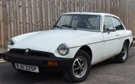 1975 MG B GT, registration number KJU 225P, with V5C. Restored circa late 1990's early 2000's,