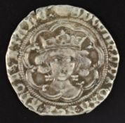 Edward VI hammered groat 1464-70 light coinage, Seaby 2000 (NVF)