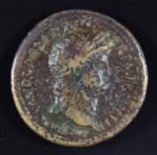 Roman Imperial coinage Julio-Claudian Dynasty 27BC-AD69 Nero (AD54-68) Sestertius NERO CLAUD