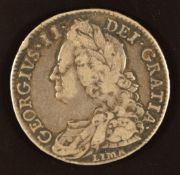 George II 1745/6 Lima half crown