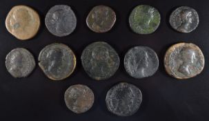Roman Imperial coinage The Antonines AD138-193 Faustina Junior eleven coins comprising five