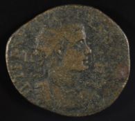 Roman Provincial coinage Gordian III AD238-244 Cilicia Tassus bronze coin AYT K ANT POPAI ANOC