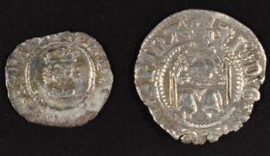 Henry VIII hammered penny sovereign type 2nd coinage 1524-44 Seaby 2349 (GF) together with a