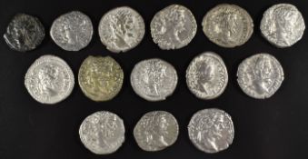 Roman Imperial coinage The Severan Dynasty AD193-235 Septimus Severus (193-211) thirteen various