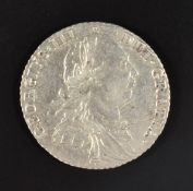 George III 1787 shilling, Seaby 3743 (EF)