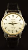 Longines Conquest automatic gentleman's wristwatch ref. 9000-4 with silver Dauphine hands,