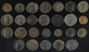 Roman Imperial coinage The Tetrachy 285-307AD Constantius I, diameter 17-29mm, 26 coins