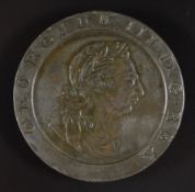 George III cartwheel twopence 1797 issue 2, Seaby 3776 (EF+)