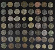 Roman Imperial coinage family of Constantine AD330-346 Constantinopous commemorative coins, diameter