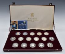 Royal Mint 1981 Royal Marriage commemorative coin collection, in deluxe case with certificate