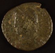 Imperial Roman coinage AD365-366 Procopius Reparatio Fel. Temp bronze coin emperor standing