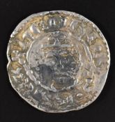 Henry II hammered penny short cross type 16, 1180-9, York HUGO, Seaby 1344 (NVF)