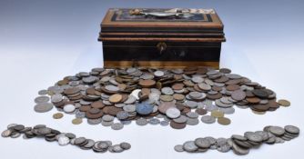 A collection of UK and overseas coinage, George III onwards includes Isabella of Spain 1868