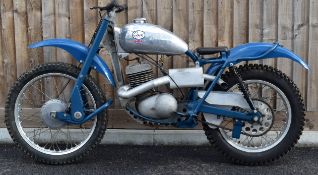 1962 Greeves Scottish 24TES trials motorcycle, registration number LSJ 252, with V5C. With alloy