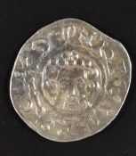 Henry III hammered penny voided short cross type 7 1216-47 ELIS LONDON, Seaby 1356 (VF)