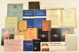Railway ephemera including Reshaping of British Railways report, 1955 modernisation report, 1952